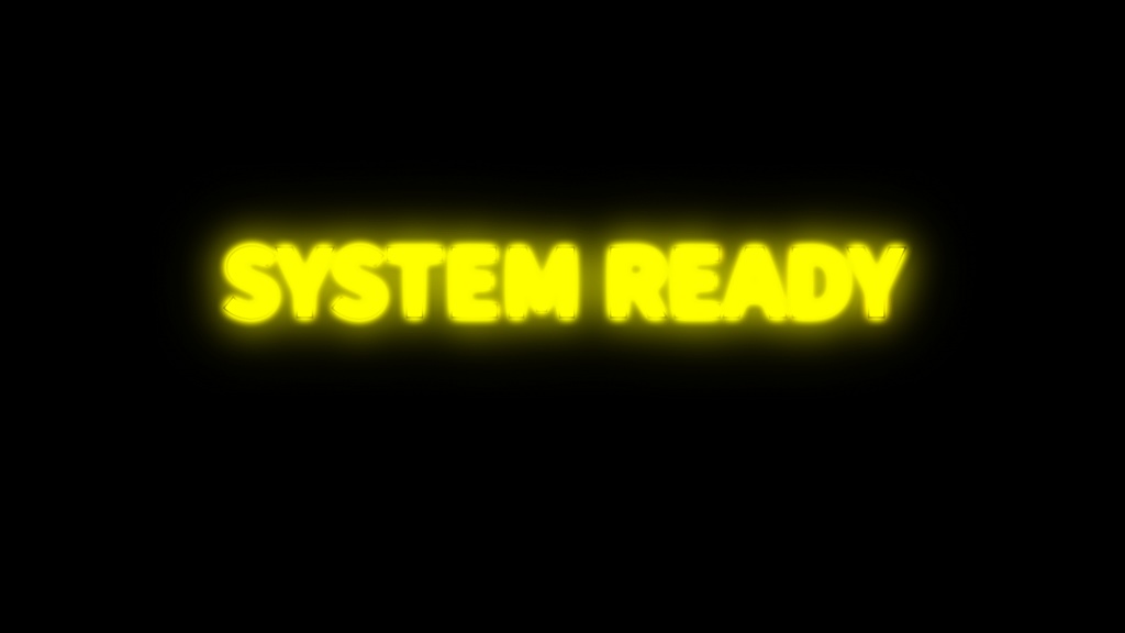 【APNG】動く!サイバーUIテキスト 4種+静音5色セット(NOW LOADING等)【OBS/ココフォリア】