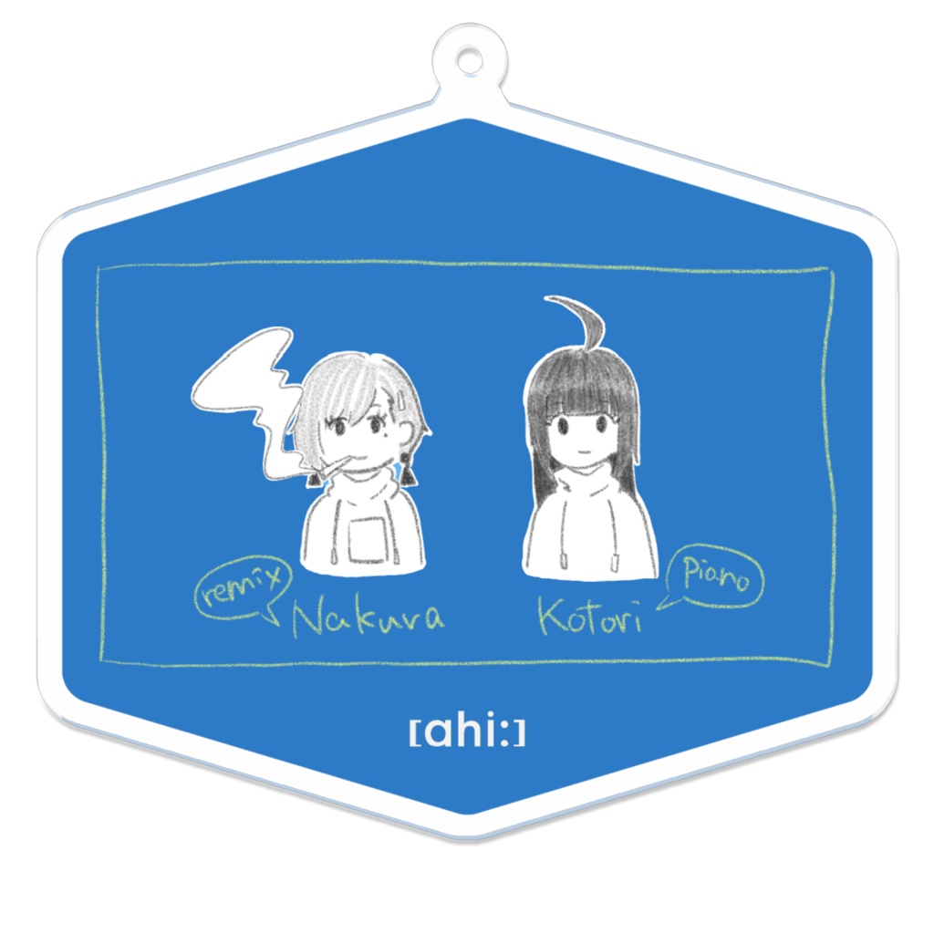 [ahi:]アクリルキーホルダー - Crystal