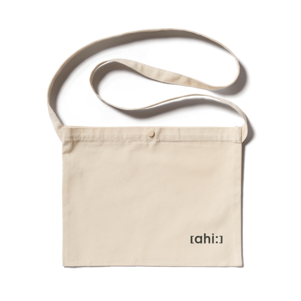 [ahi:]サコッシュ - ナチュラル