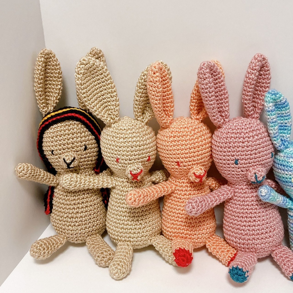 【ツイステイメージ】うさぎのあみぐるみキーホルダー