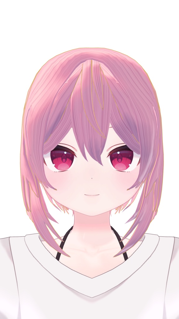 【斑霞くん用ポートフォリオ※販売終了※】『ステラウェーブヘアー』【しなの対応・マヌカ・桔梗・カリン・まめひなた・5アバター対応】(VRChat想定)