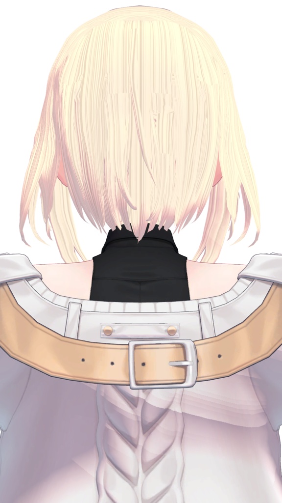 【斑霞くん用ポートフォリオ※販売終了※】『ステラウェーブヘアー』【しなの対応・マヌカ・桔梗・カリン・まめひなた・5アバター対応】(VRChat想定)