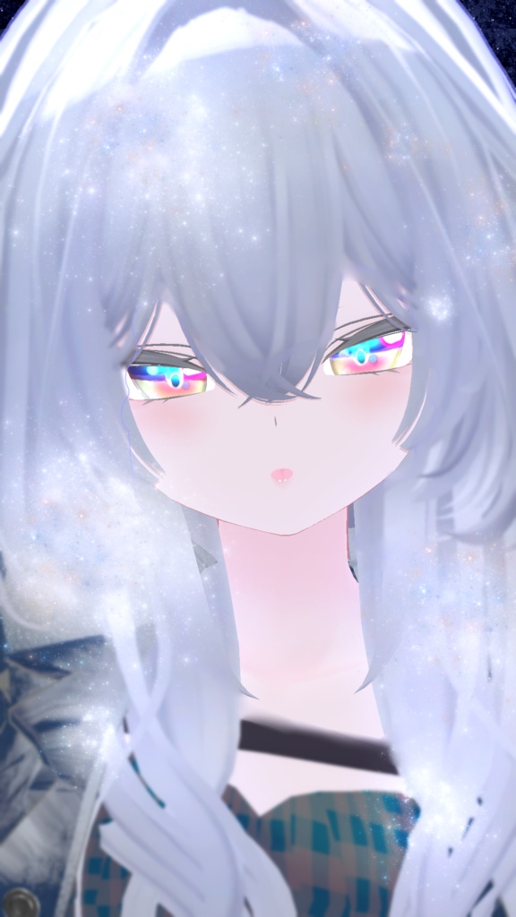 アニメ風発光Eye【「rurune」-ルルネちゃん専用】【VRChat想定】