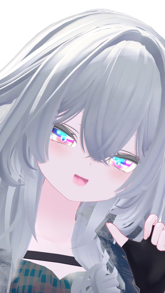 アニメ風発光Eye【「rurune」-ルルネちゃん専用】【VRChat想定】