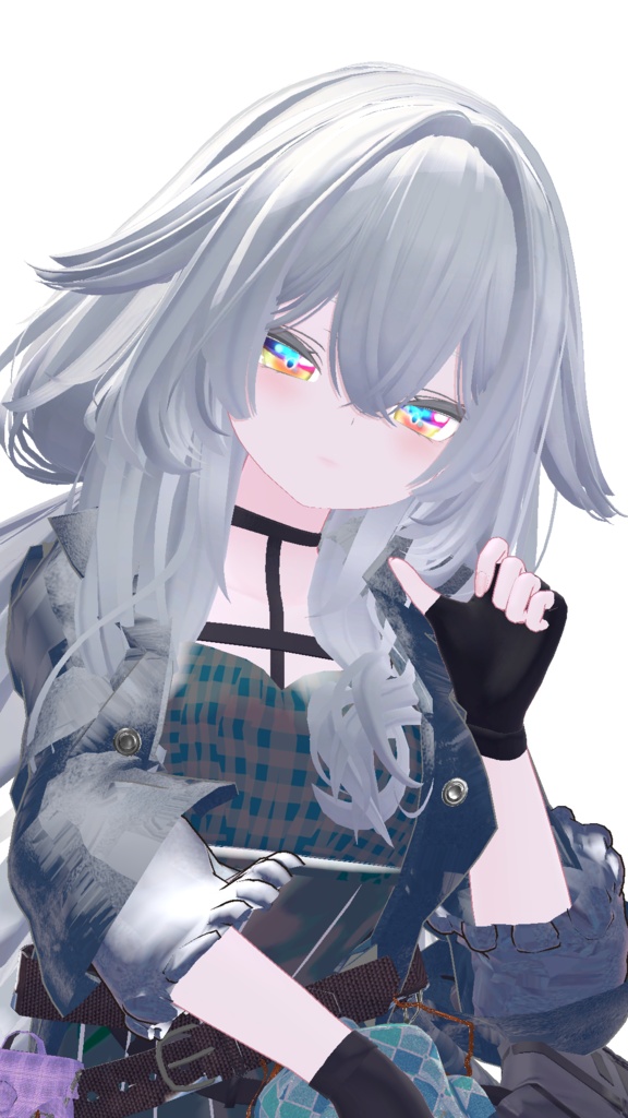 アニメ風発光Eye【「rurune」-ルルネちゃん専用】【VRChat想定】