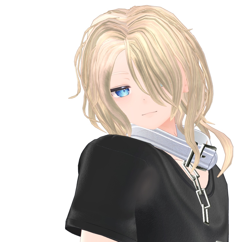 【Mysterious wave hair】しなの/ルルネ/彼方/水瀬【4アバター対応】