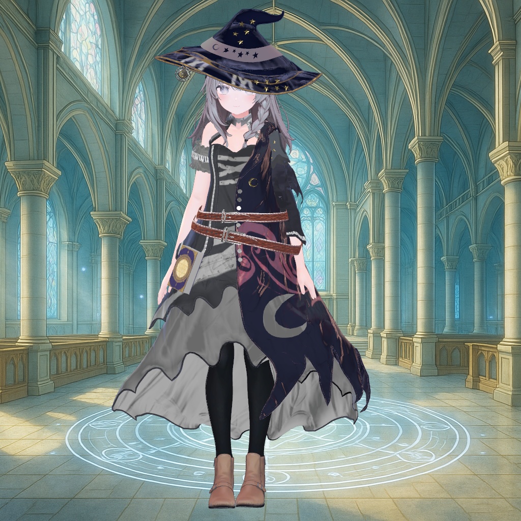 【Black_Mage_Dress】エク/しお/しなの/ルルネ/マヌカ対応