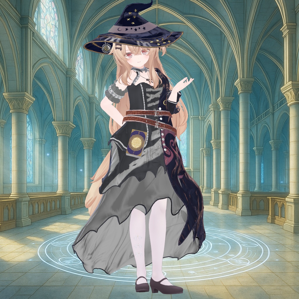 【Black_Mage_Dress】エク/しお/しなの/ルルネ/マヌカ対応