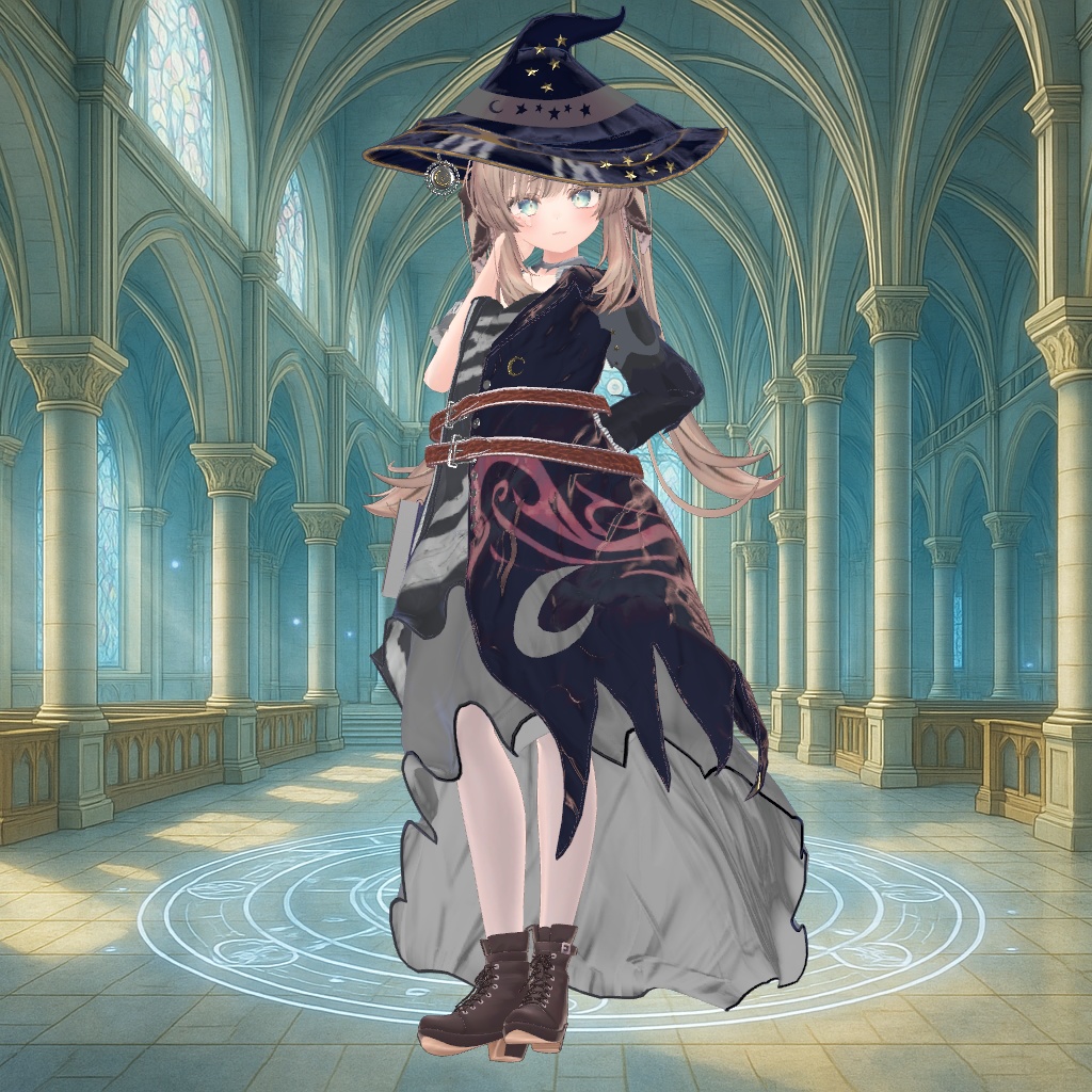 【Black_Mage_Dress】エク/しお/しなの/ルルネ/マヌカ対応