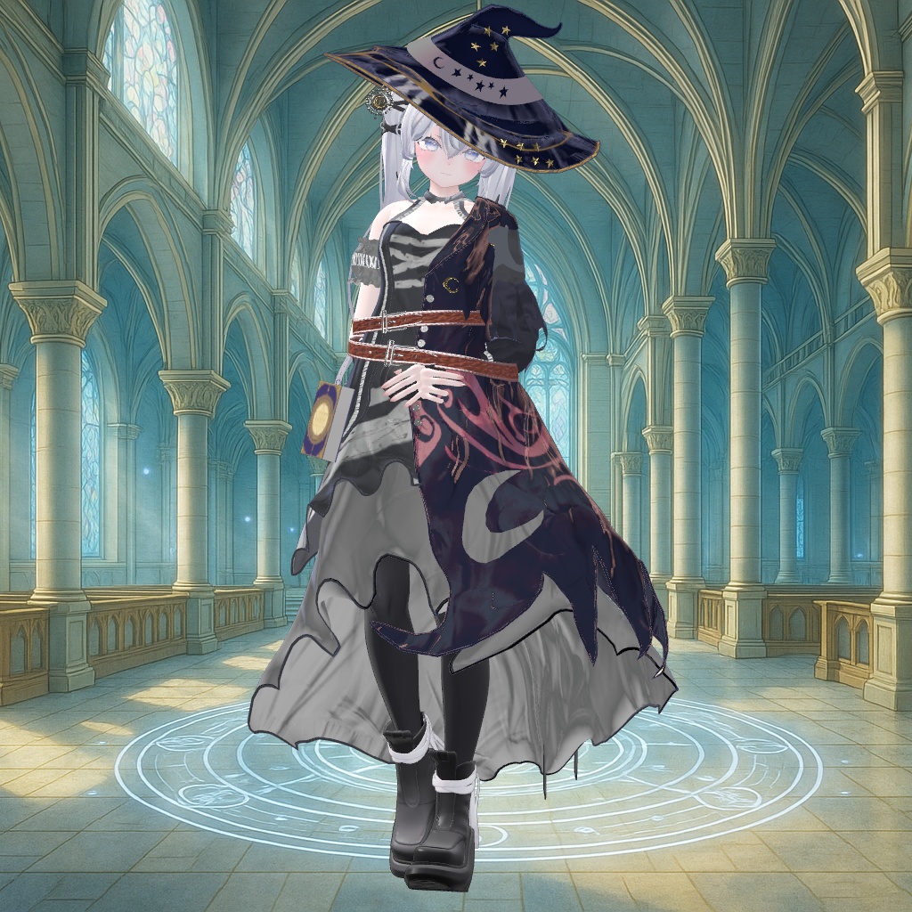 【Black_Mage_Dress】エク/しお/しなの/ルルネ/マヌカ対応