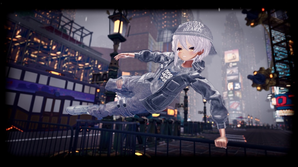 【🌌TokyoNightMode🌉】✨9アバター対応✨エク/しなの/ルルネ/ミルティナ/ルミナ/マヌカ/しおSio/彼方/水瀬