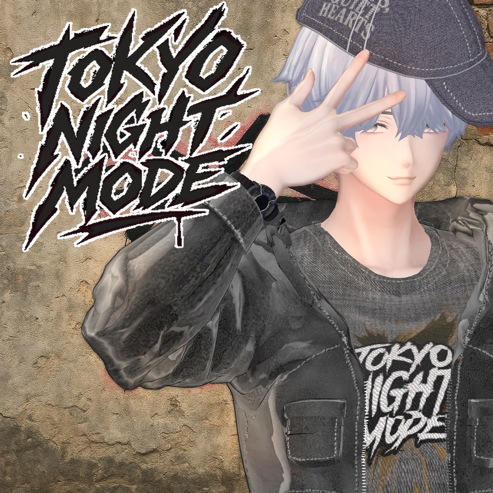 【🌌TokyoNightMode🌉】✨9アバター対応✨エク/しなの/ルルネ/ミルティナ/ルミナ/マヌカ/しおSio/彼方/水瀬