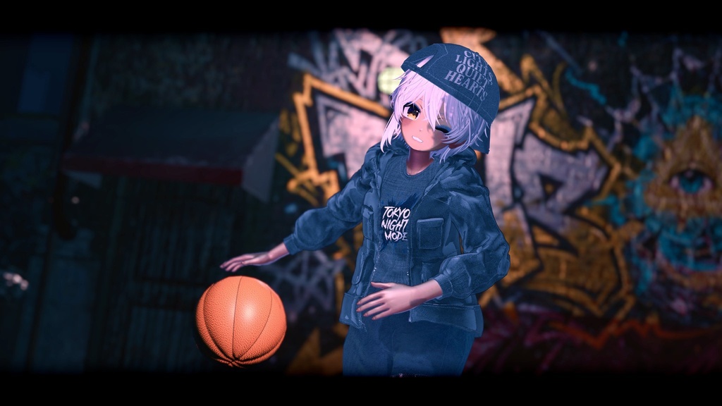 【🌌TokyoNightMode🌉】✨9アバター対応✨エク/しなの/ルルネ/ミルティナ/ルミナ/マヌカ/しおSio/彼方/水瀬