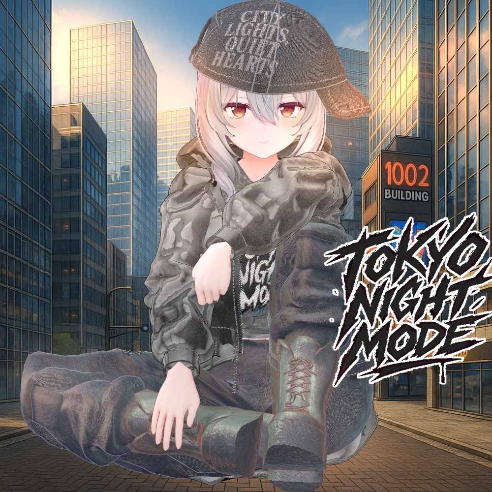 【🌌TokyoNightMode🌉】✨9アバター対応✨エク/しなの/ルルネ/ミルティナ/ルミナ/マヌカ/しおSio/彼方/水瀬
