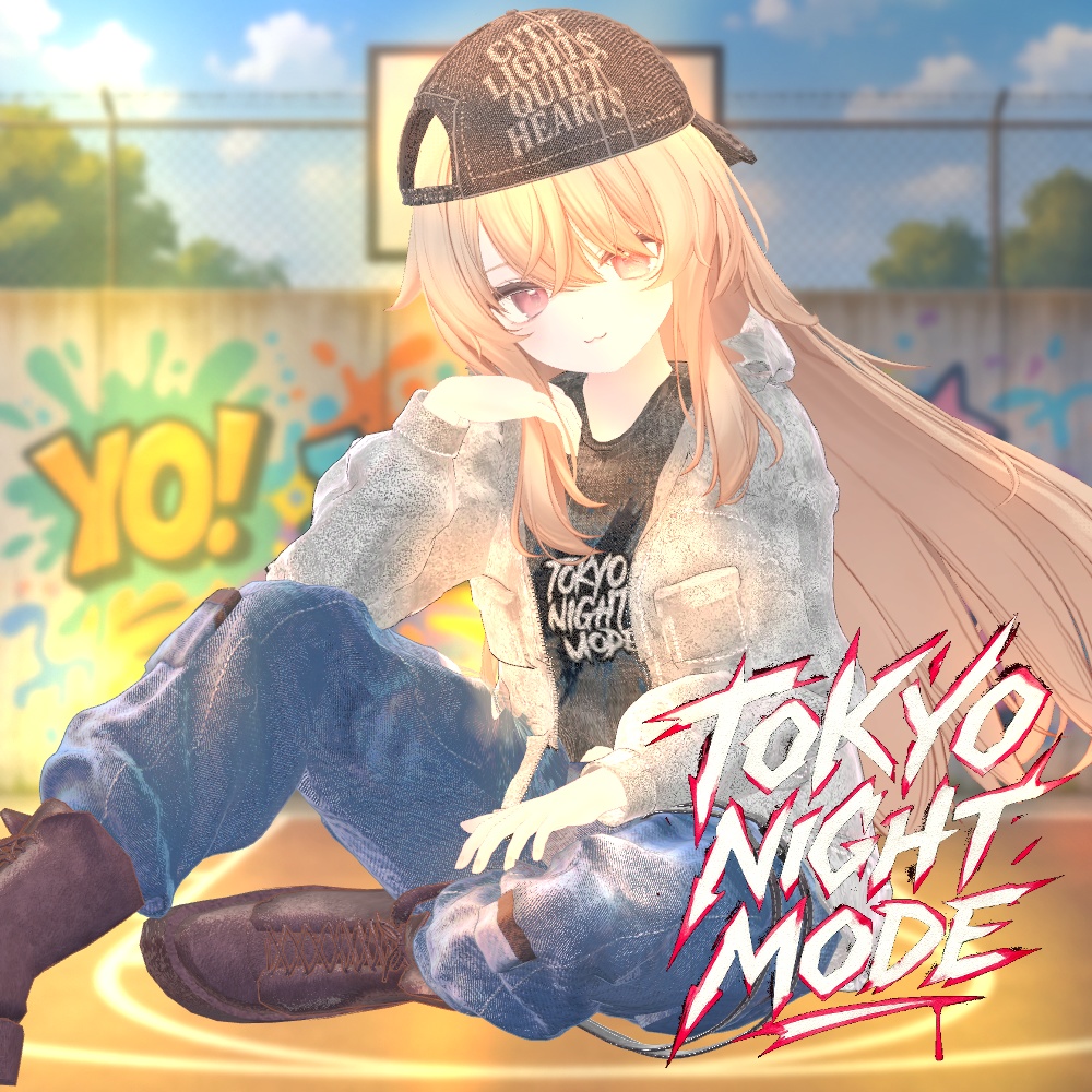 【🌌TokyoNightMode🌉】✨9アバター対応✨エク/しなの/ルルネ/ミルティナ/ルミナ/マヌカ/しおSio/彼方/水瀬