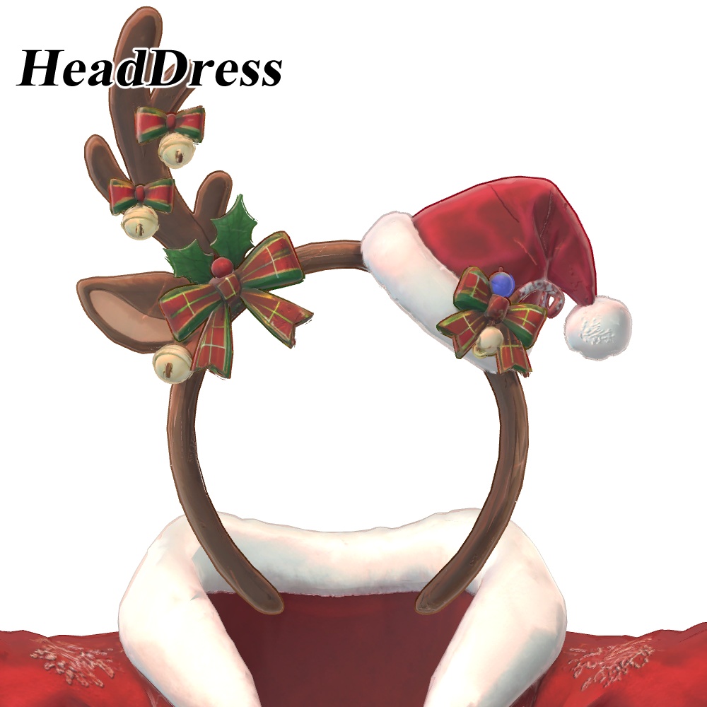 🎄クリスマス・キャロルルック✨9アバター対応✨エク/しなの/ルルネ/ミルティナ/ルミナ/マヌカ/イチゴ/エルシオン/ネメシス