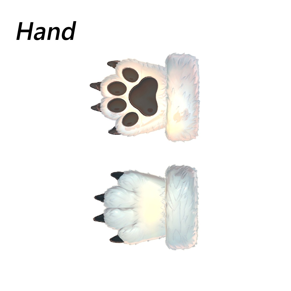 🐻❄️シロクマなりきりセット🐻❄️✨9アバター対応✨エク/しなの/ルルネ/ミルティナ/ルミナ/マヌカ/イチゴ/エルシオン/ネメシス