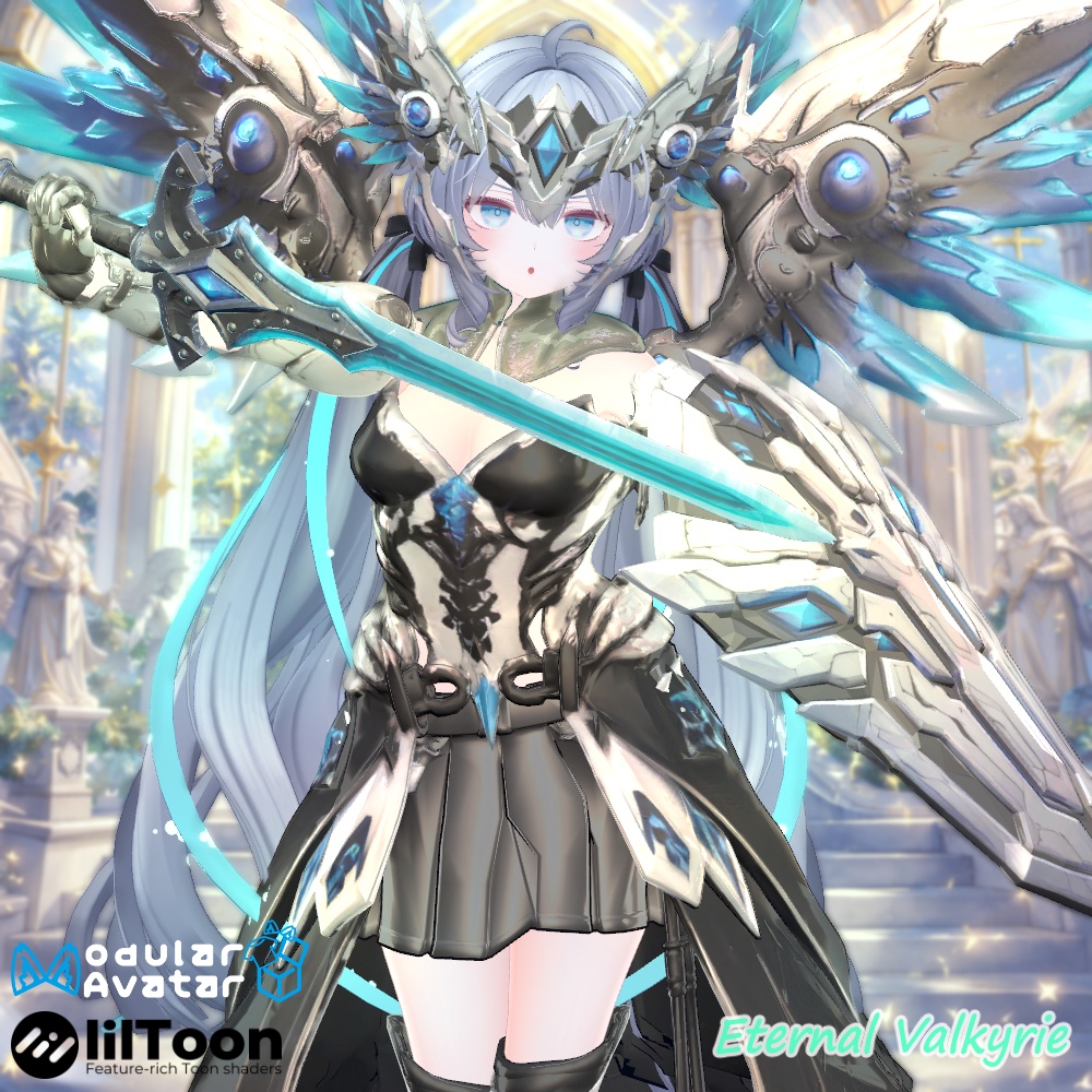 🛡エターナル・ヴァルキリア🛡✨8アバター対応衣装&アクセサリー✨ラムネ/エク/しなの/ルルネ/ミルティナ/ルミナ/マヌカ/イチゴ