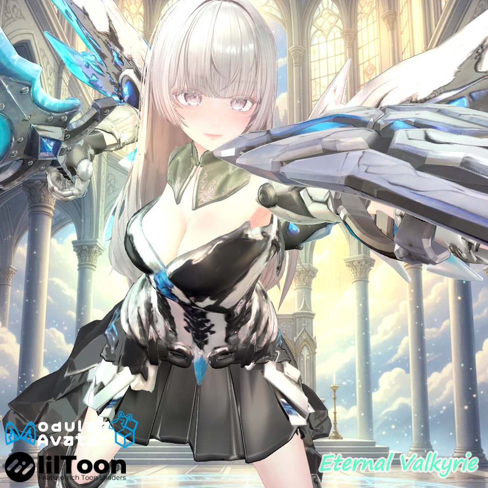 🛡エターナル・ヴァルキリア🛡✨8アバター対応衣装&アクセサリー✨ラムネ/エク/しなの/ルルネ/ミルティナ/ルミナ/マヌカ/イチゴ