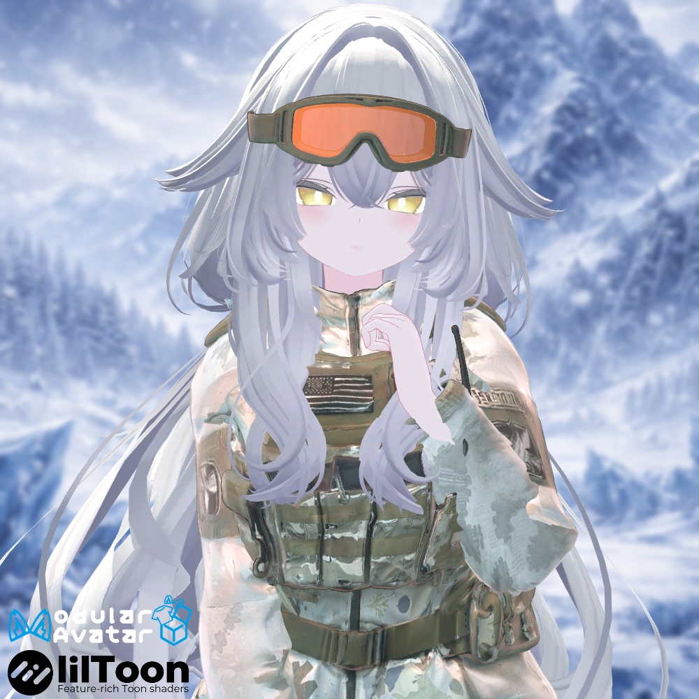 ⛷スノーサバイバルオペレーター🎿✨11アバター対応衣装・ギミック&アクセサリー✨ラムネ/エク/しなの/ルルネ/ミルティナ/マヌカ/イチゴ/ミルフィ/Sioしお/真冬/デルタフレア