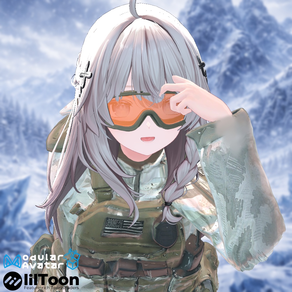 ⛷スノーサバイバルオペレーター🎿✨11アバター対応衣装・ギミック&アクセサリー✨ラムネ/エク/しなの/ルルネ/ミルティナ/マヌカ/イチゴ/ミルフィ/Sioしお/真冬/デルタフレア