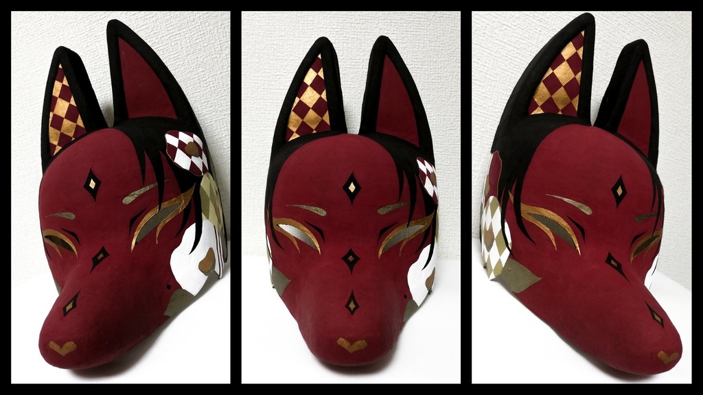 【受注】刀剣狐面/キャラクターオーダー