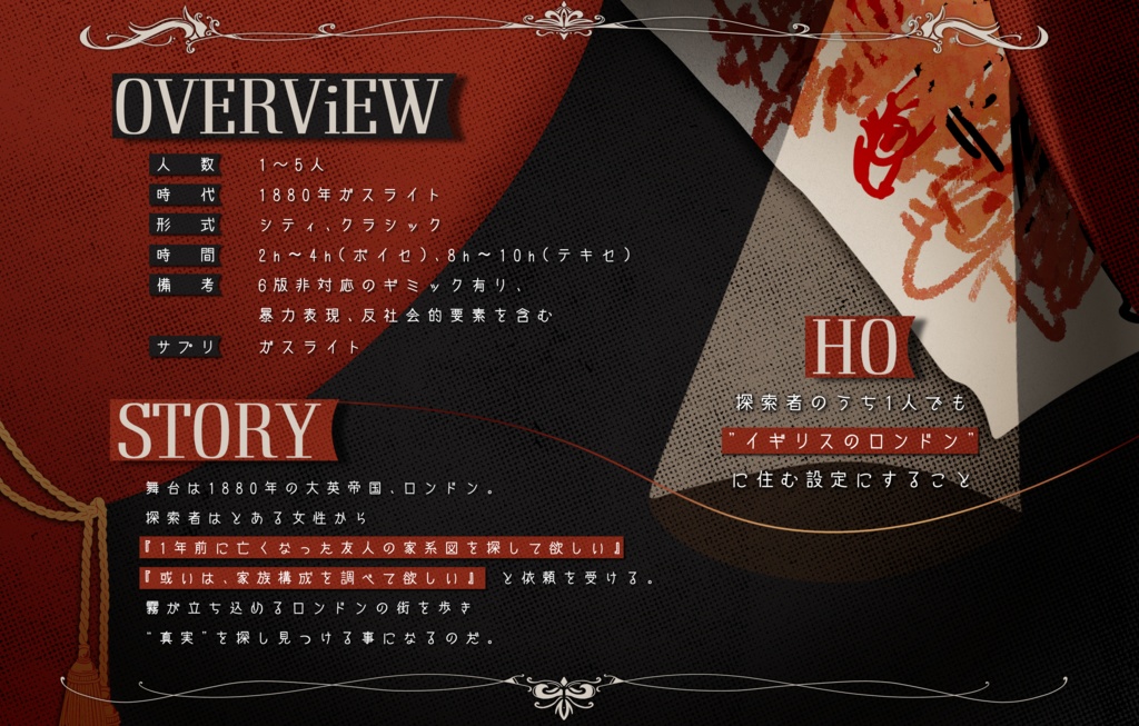 LOOKiNG FOR YOU【CoC7th ガスライト】SPLL:E190507