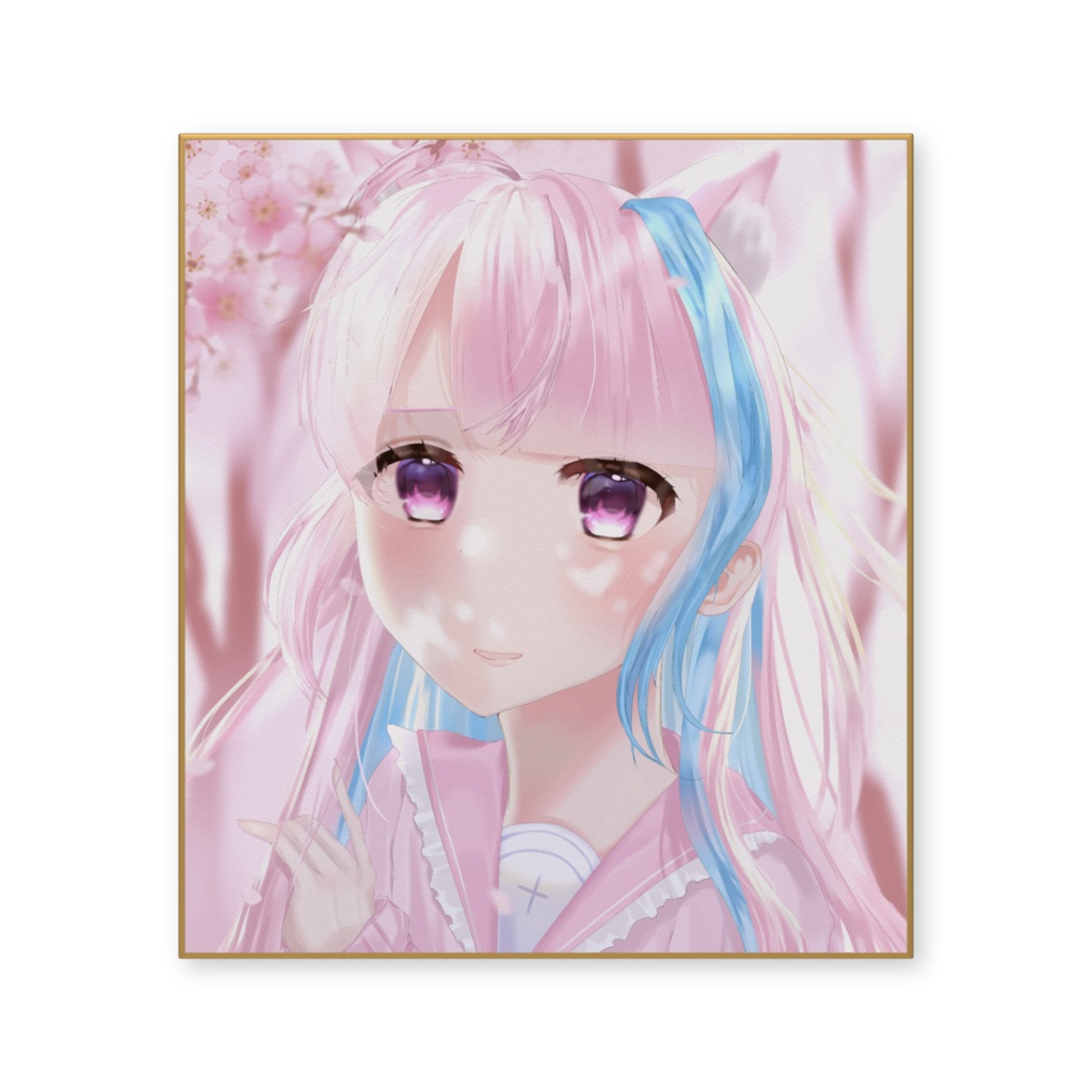 ねいろ活動1周年記念 色紙