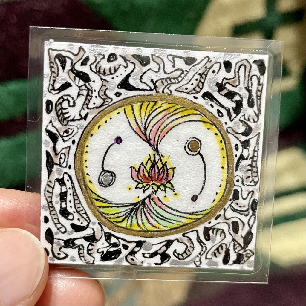 【護符絵07 ★原画一点物★】※訳あり価格