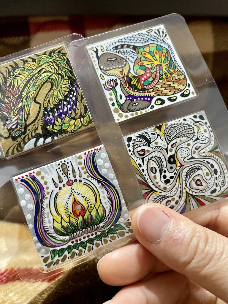 【護符絵07 ★原画一点物★】※訳あり価格