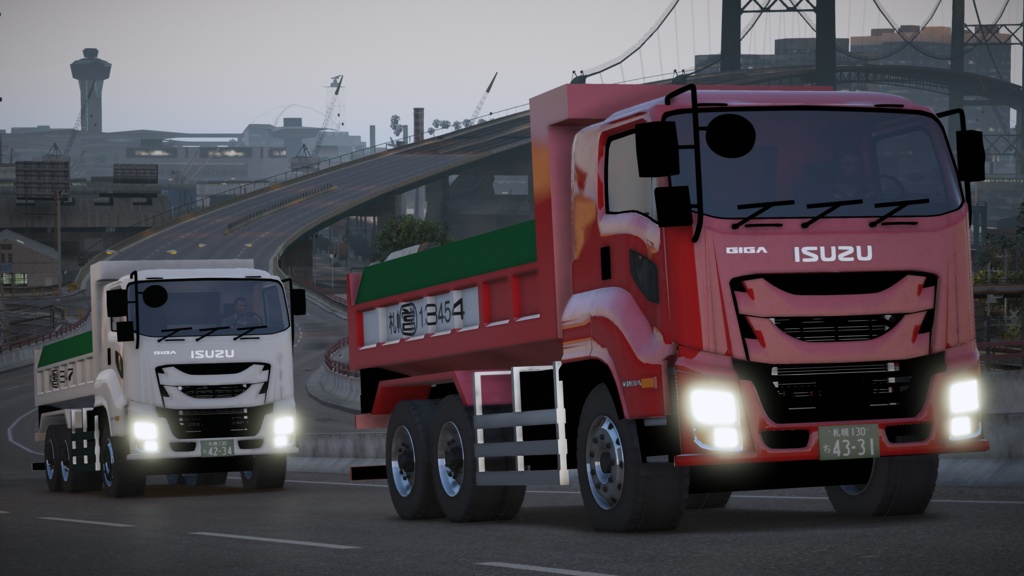 [GTA5 MOD] 大型ダンプ車