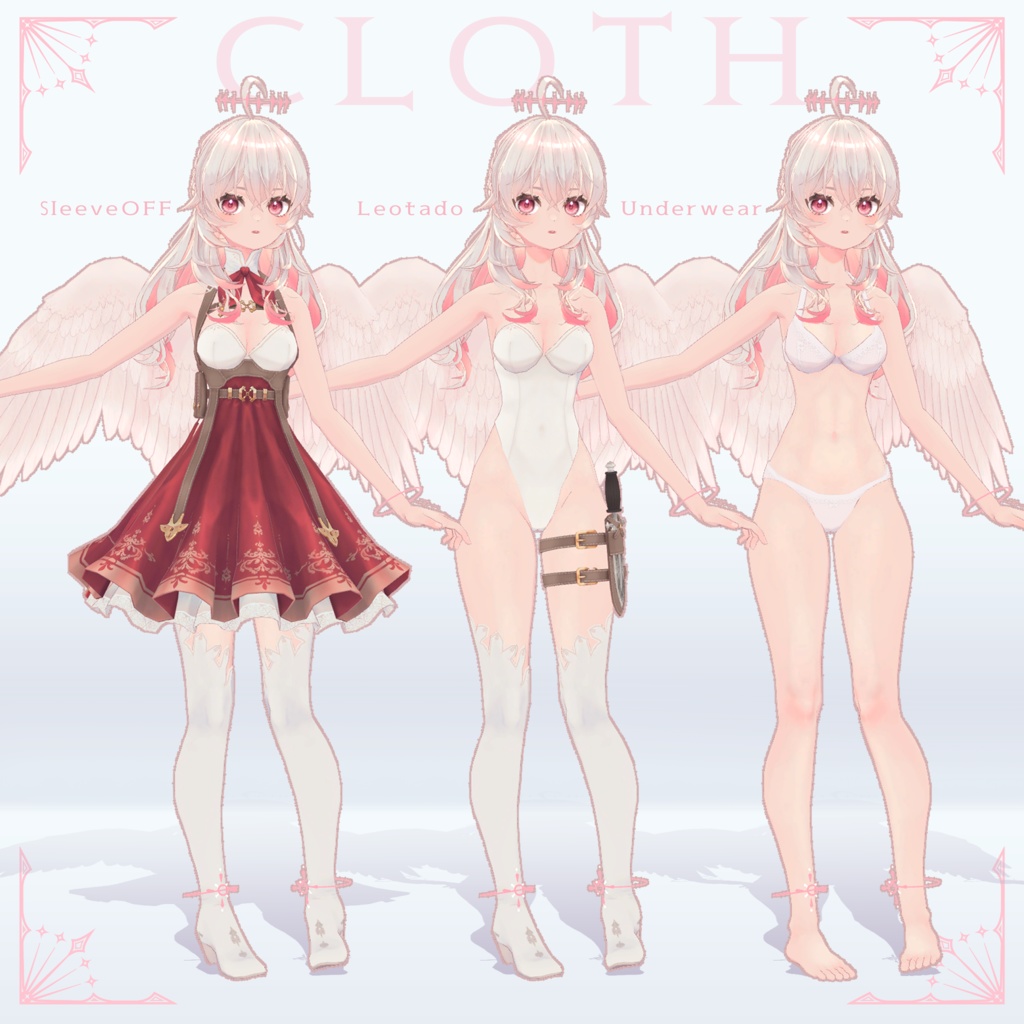 【オリジナル3Dモデル】テレサ-Teresa-