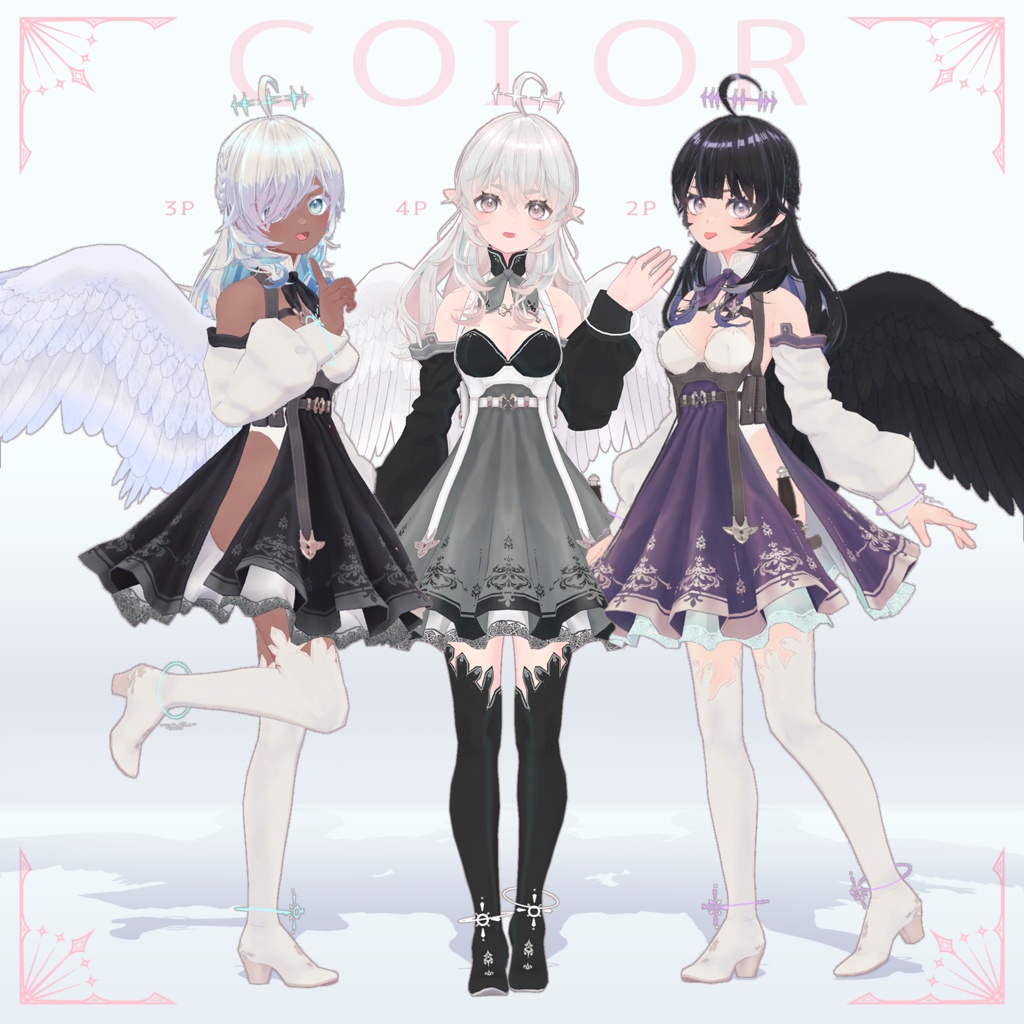 【オリジナル3Dモデル】テレサ-Teresa-