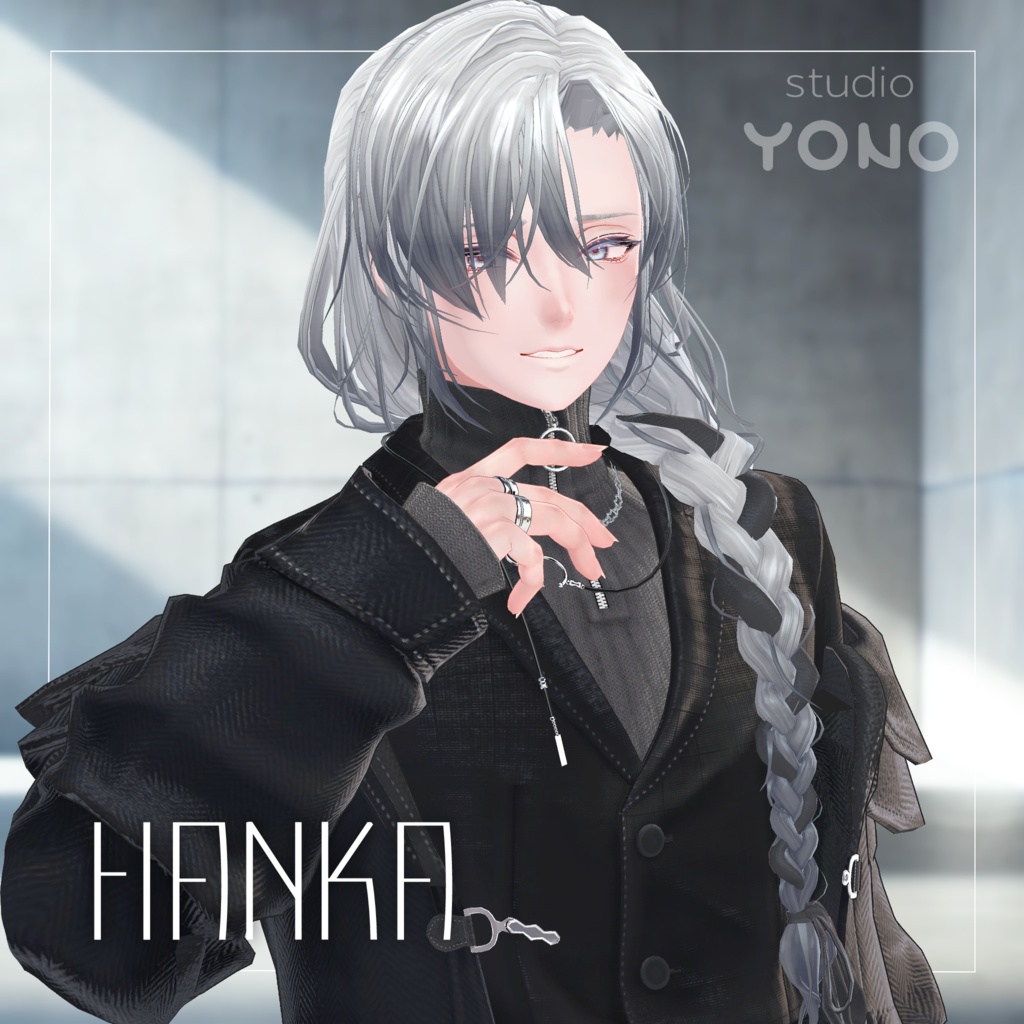 【 アンニュイおさげヘア 】for Male