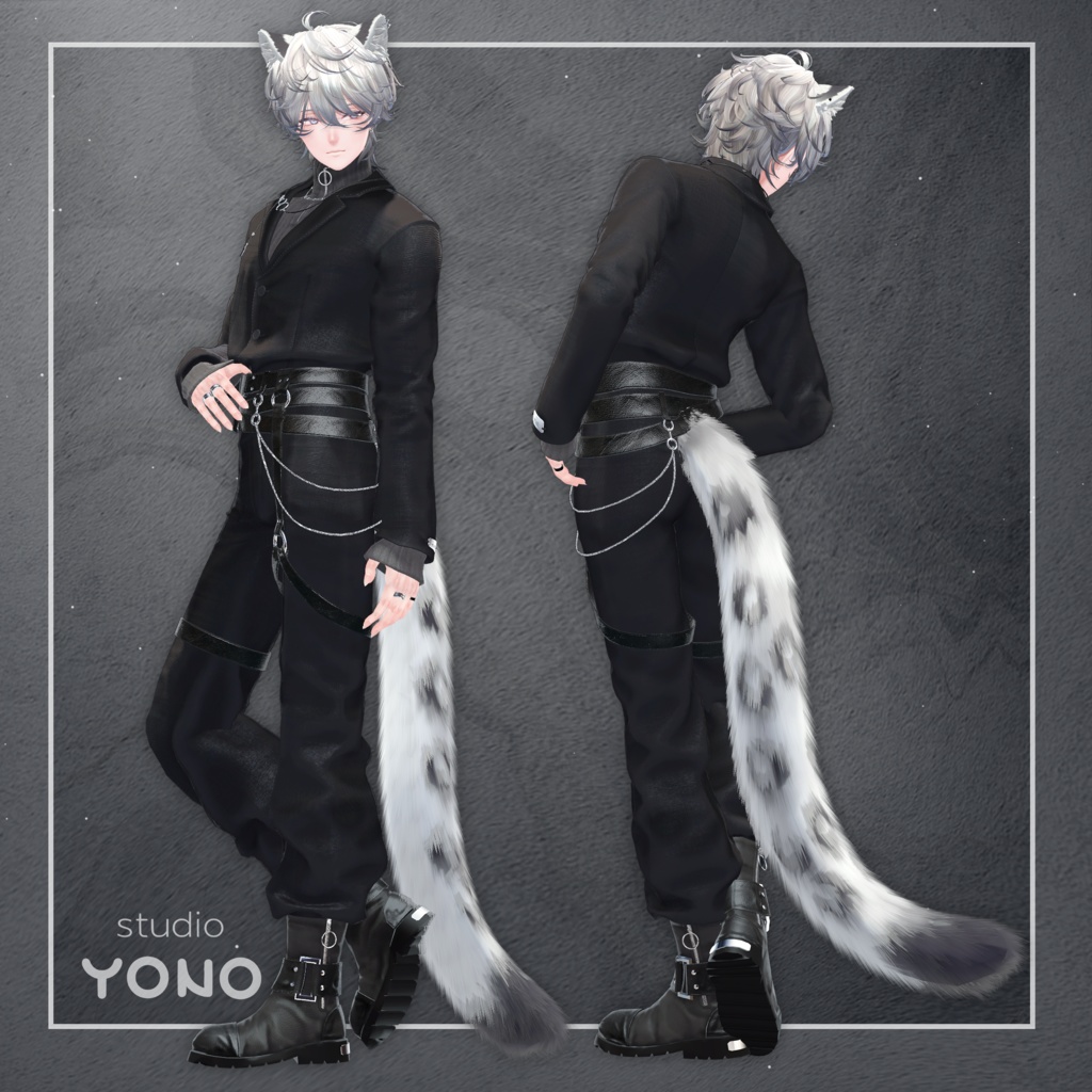 【オリジナル3Dモデル】斑霞-Hanka-