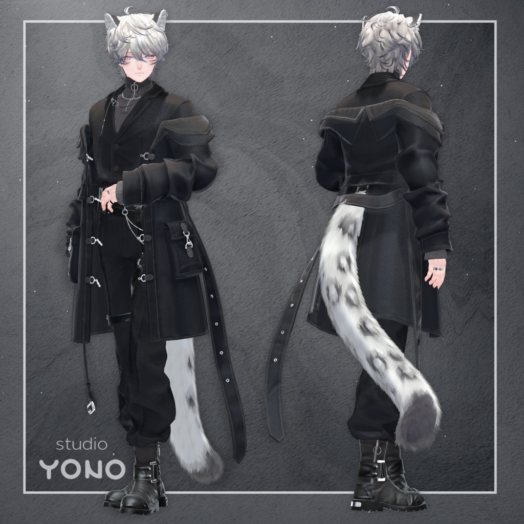 【オリジナル3Dモデル】斑霞-Hanka-