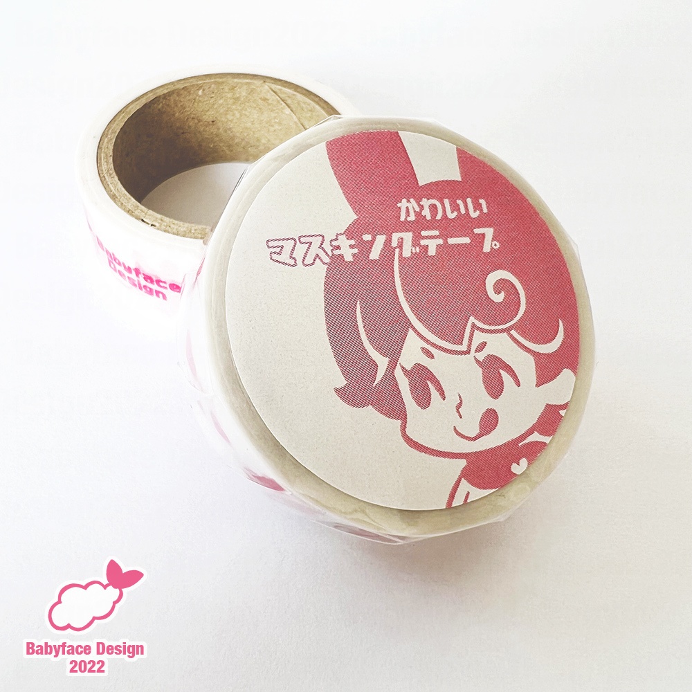 かわいいマスキングテープ「ぺろチャン」 / Kawaii Masking tape "Pero-chan"