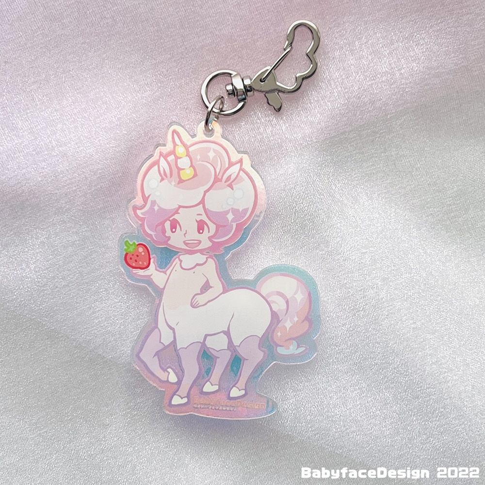 アクリルキーホルダー「レイニーアウローラ」/ Acrylic keychain "Rainy Aurora