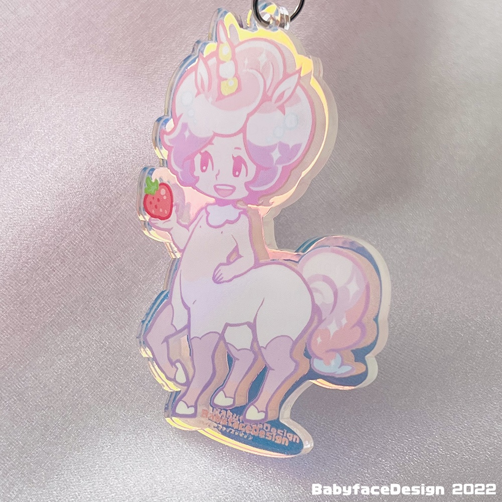 アクリルキーホルダー「レイニーアウローラ」/ Acrylic keychain "Rainy Aurora