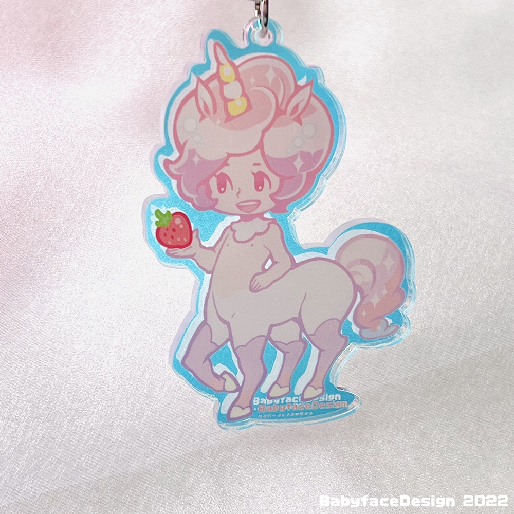 アクリルキーホルダー「レイニーアウローラ」/ Acrylic keychain "Rainy Aurora
