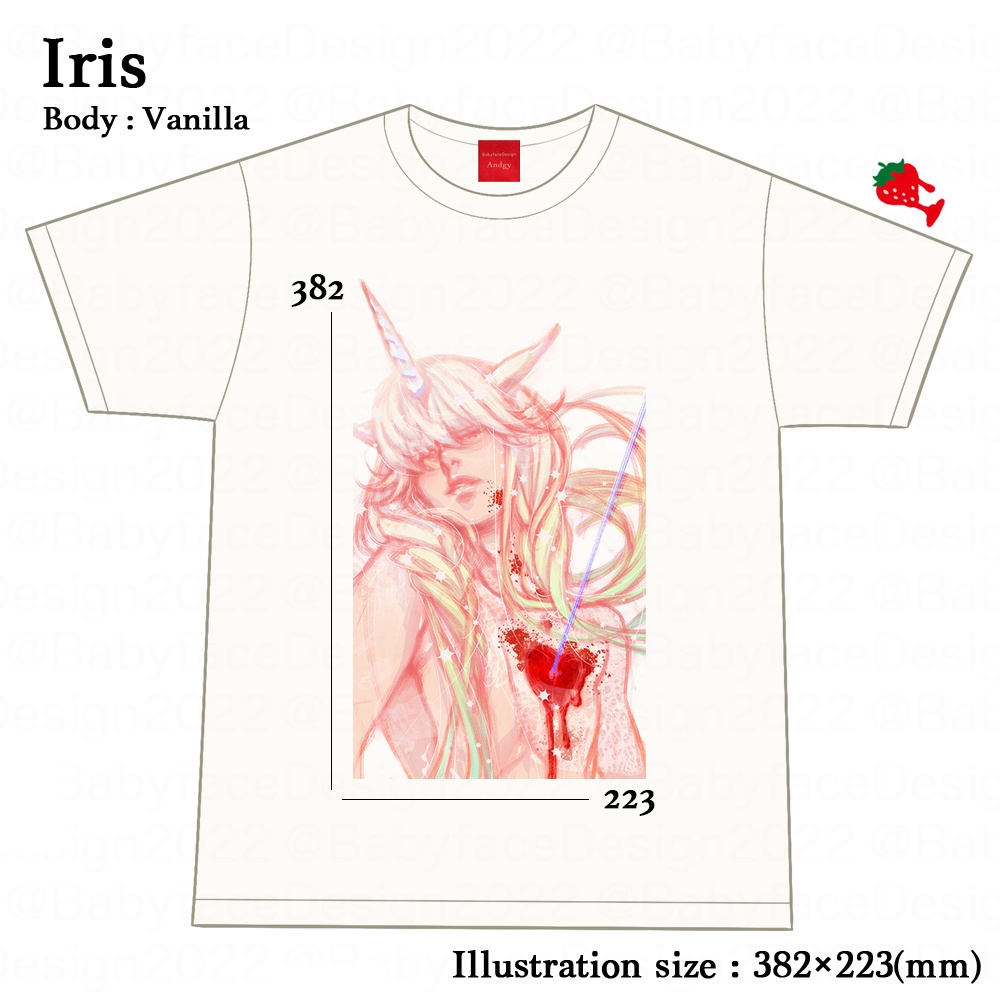 【BTO/受注生産 June】Iris T-shirts