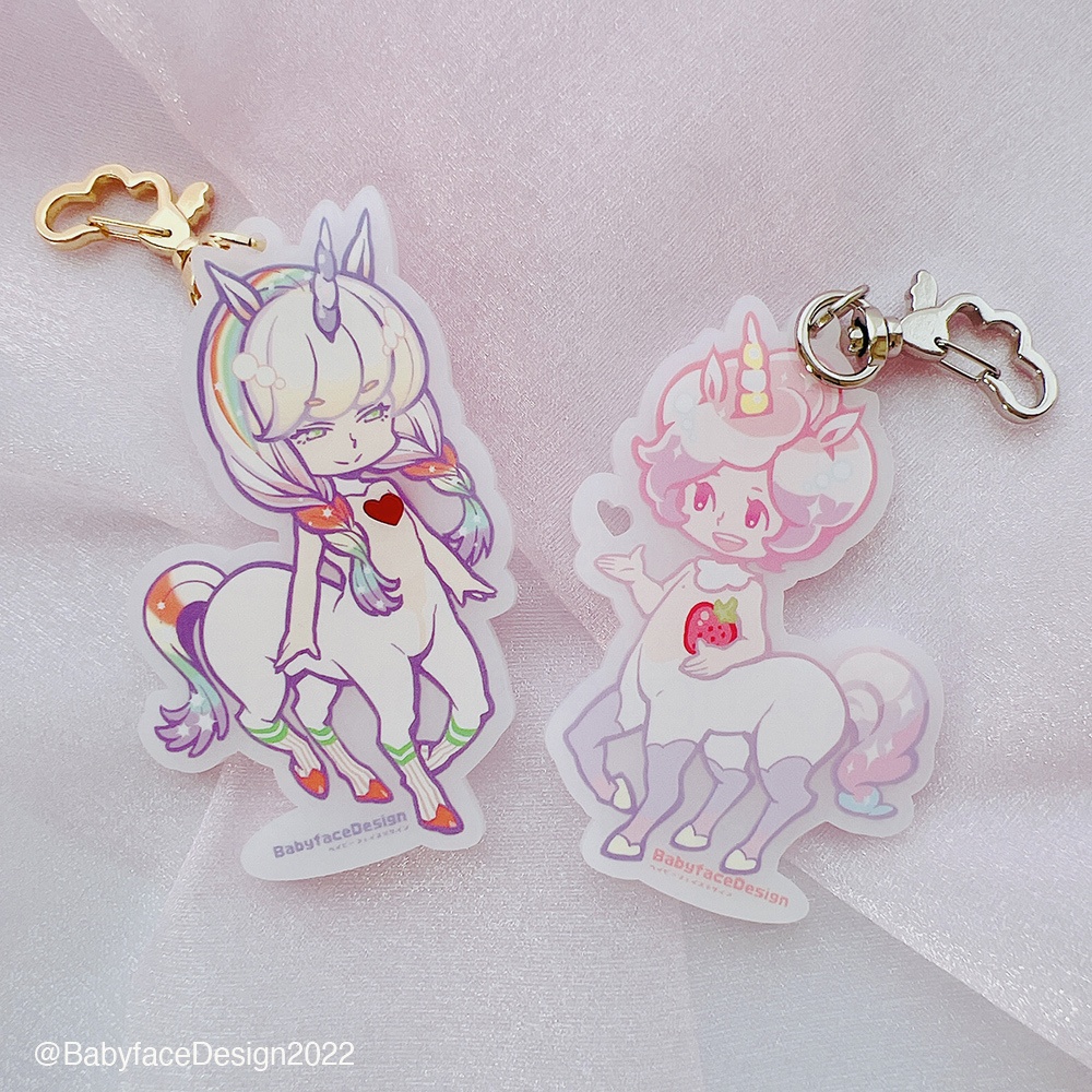 【限定】アクリルキーホルダー「心を探すイリス」/【Limited】Acrylic keychain "Iris - Lost the Heart"