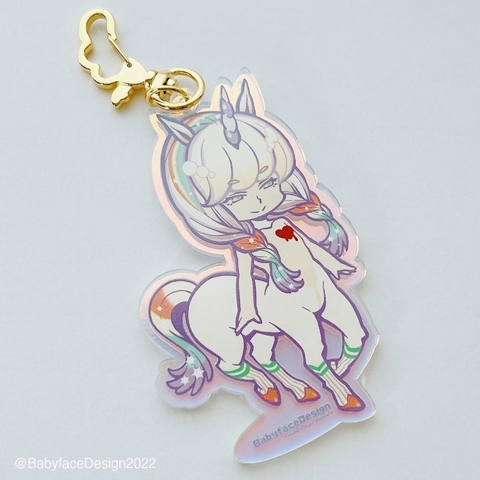 アクリルキーホルダー「イリス」/ Acrylic keychain "Iris"