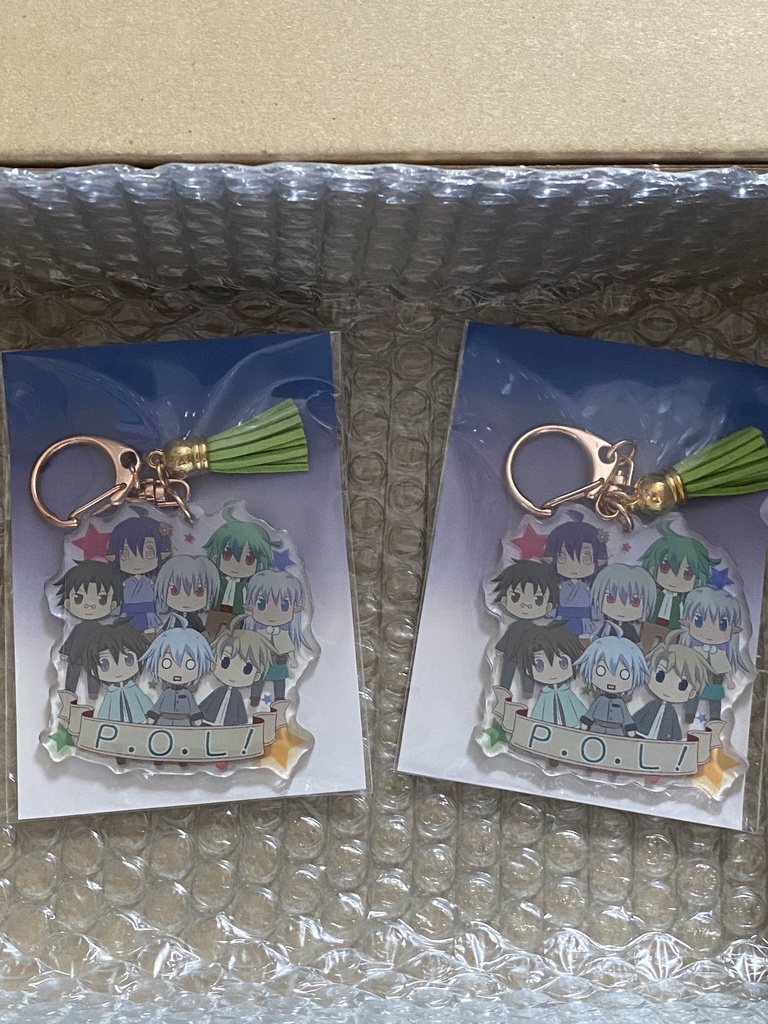 主人公集合アクキー ぽてさんちの通販 Booth