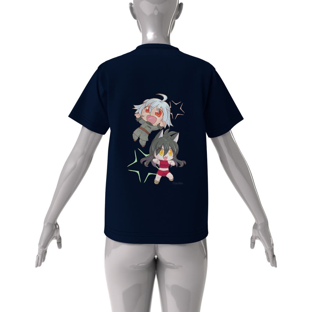 ヒューイ&ノーチェビッグシルエットTシャツ