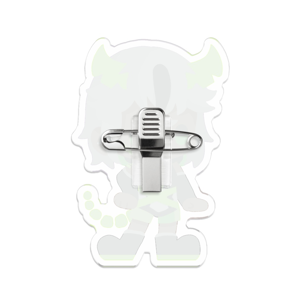 ジギー・ザック:ミニアクリルバッジ