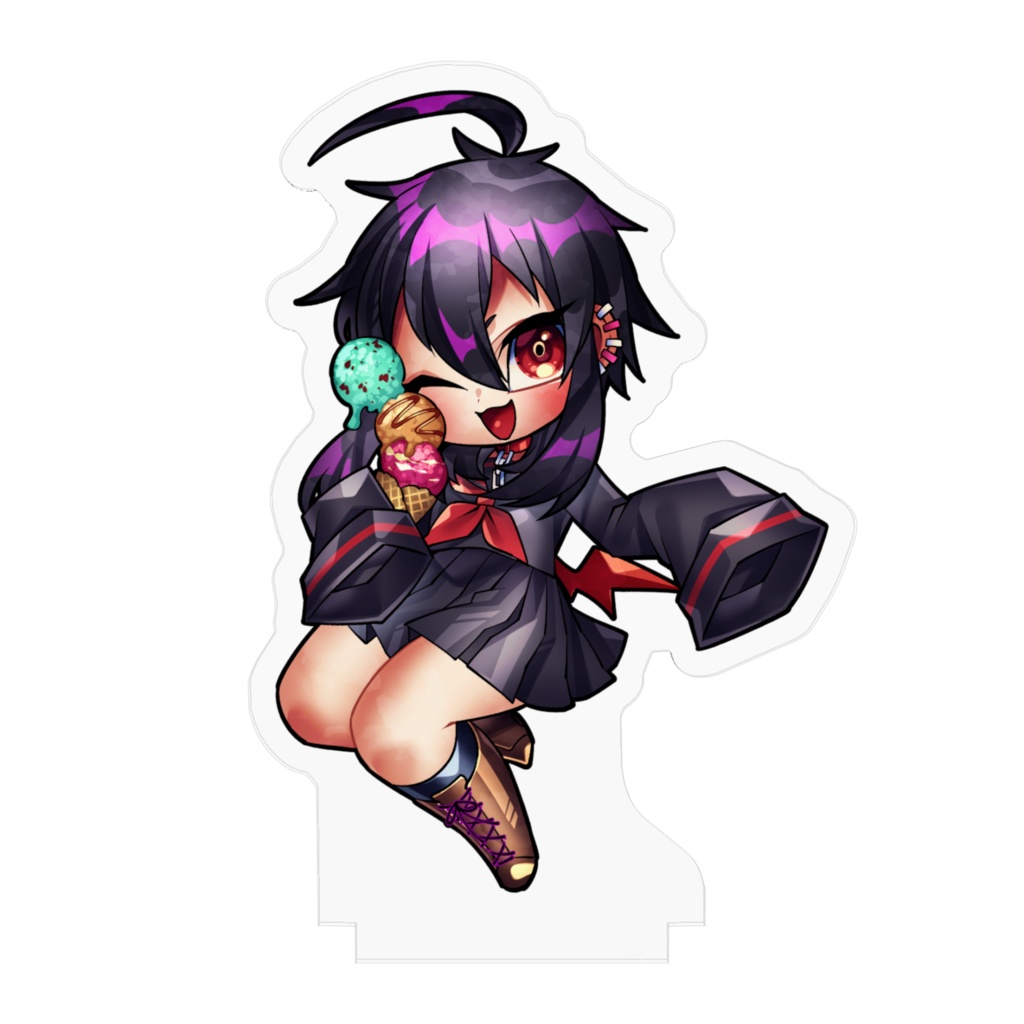 【受注生産】アクリルフィギュア【luvアイス】