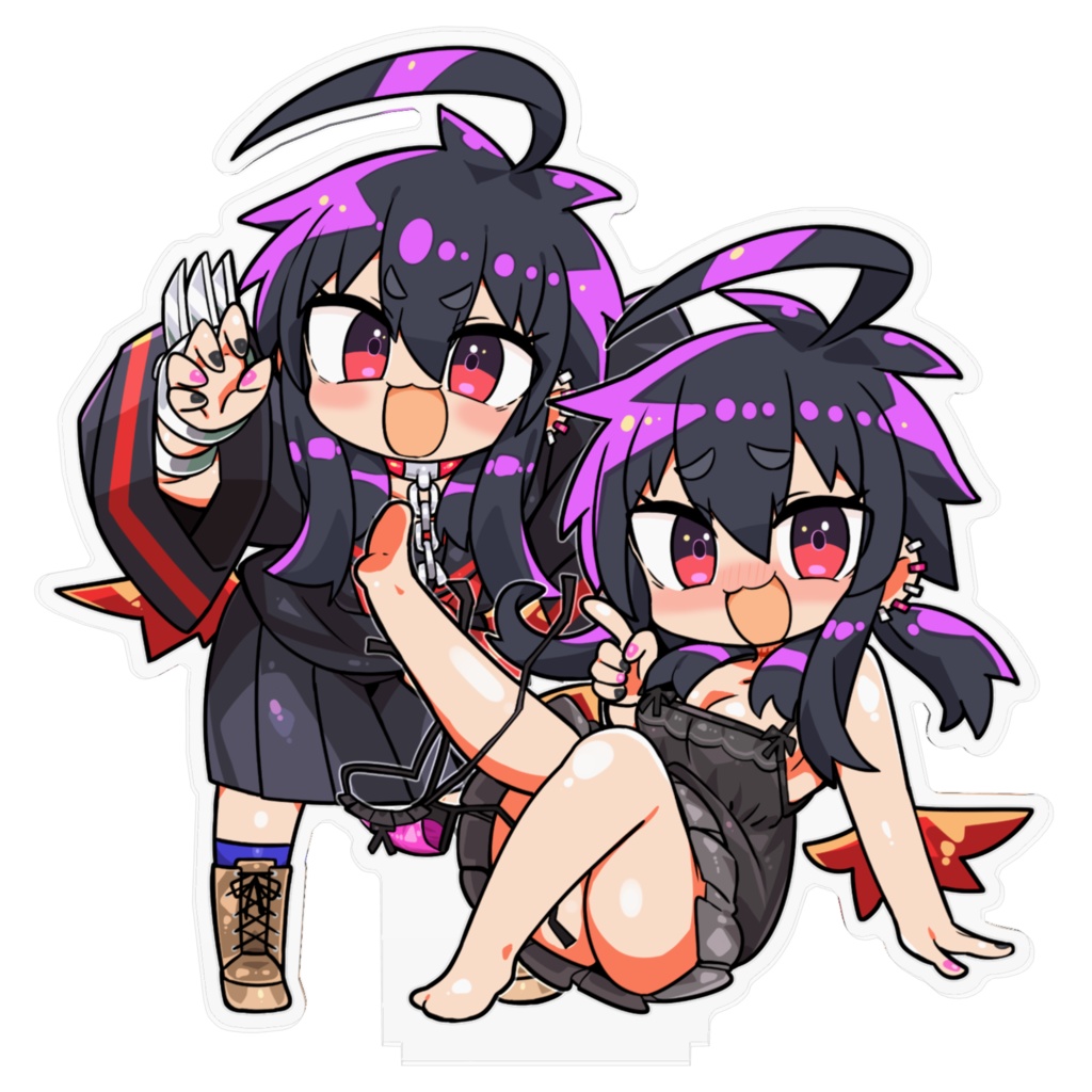 【受注生産】でかすぎ!!アクリルフィギュア【がおがお♡めすがき】