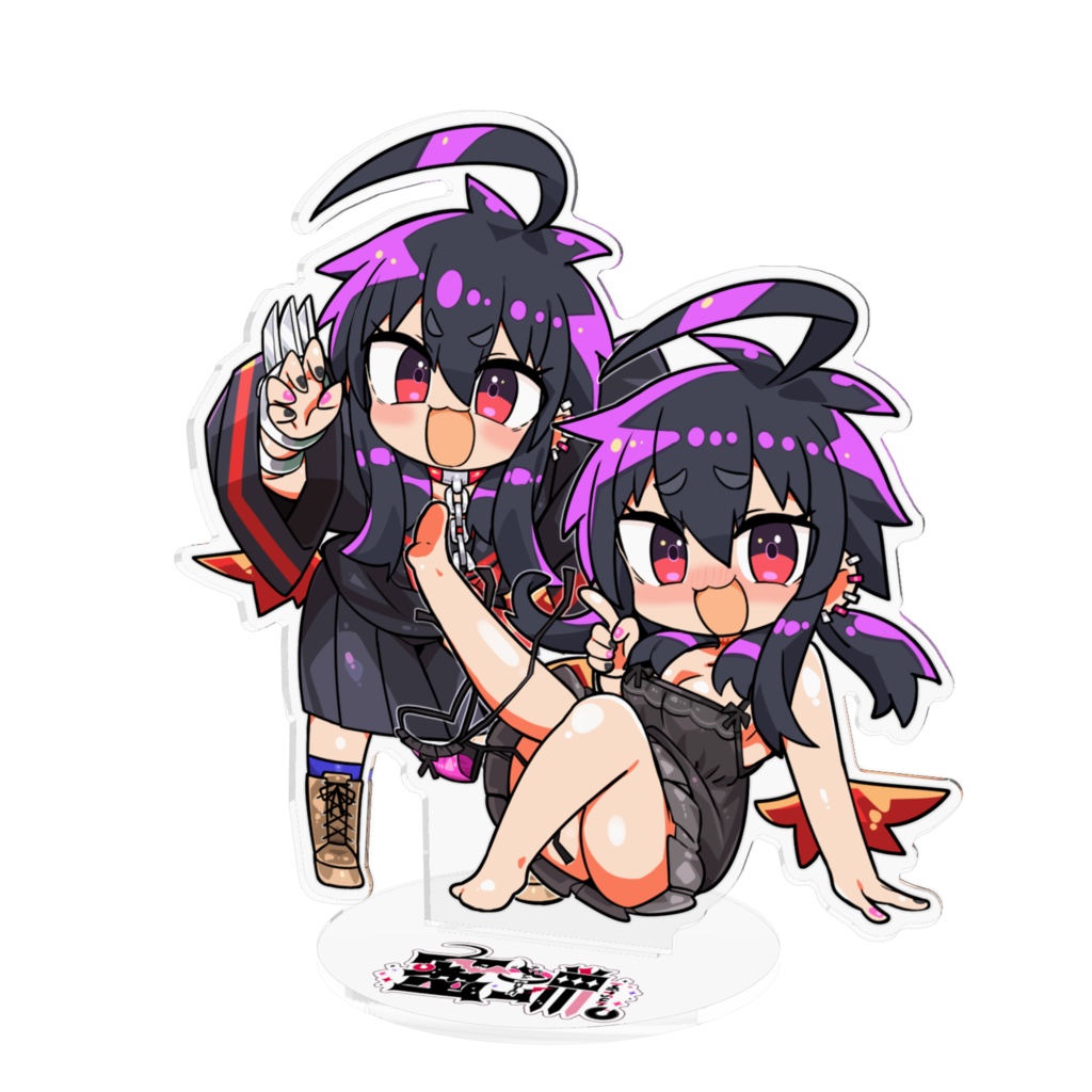 【受注生産】でかすぎ!!アクリルフィギュア【がおがお♡めすがき】