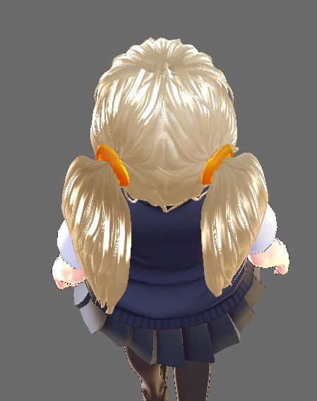 髪 // VTUBER hair / VROID